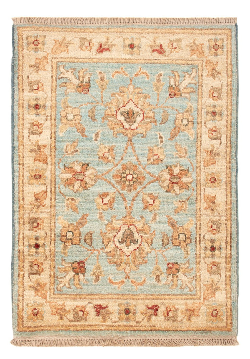 Alfombra Ziegler - 70 x 50 cm - turquesa