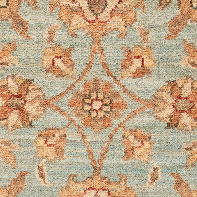 Alfombra Ziegler - 70 x 50 cm - turquesa