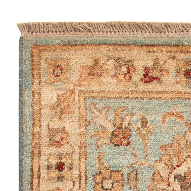 Alfombra Ziegler - 70 x 50 cm - turquesa