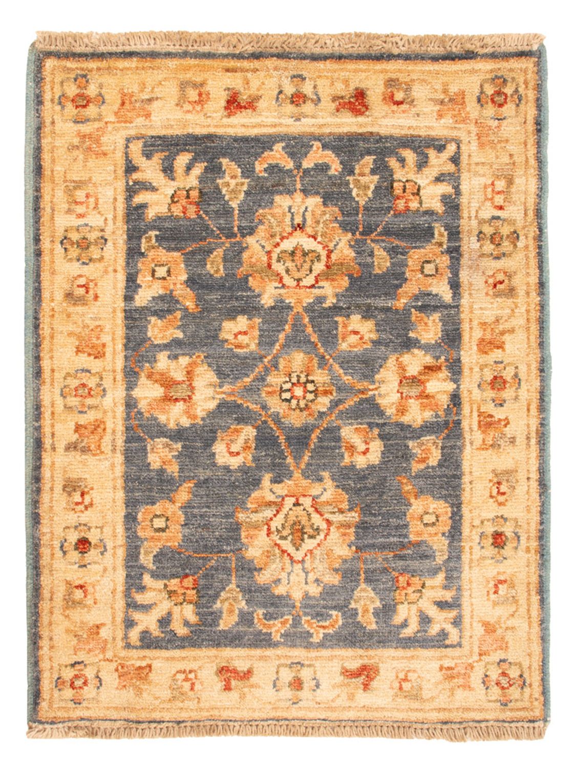 Alfombra Ziegler - 70 x 54 cm - azul petróleo