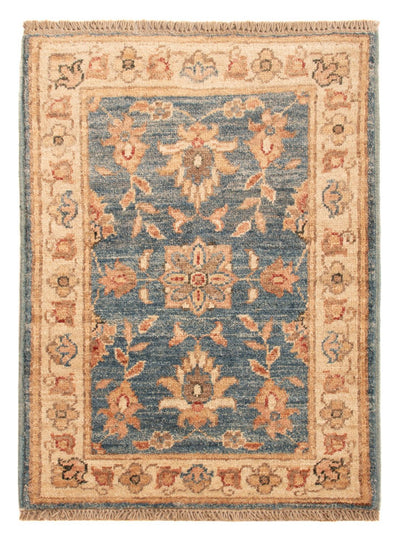 Alfombra Ziegler 50x67cm - Alfombra oriental - azul petróleo
