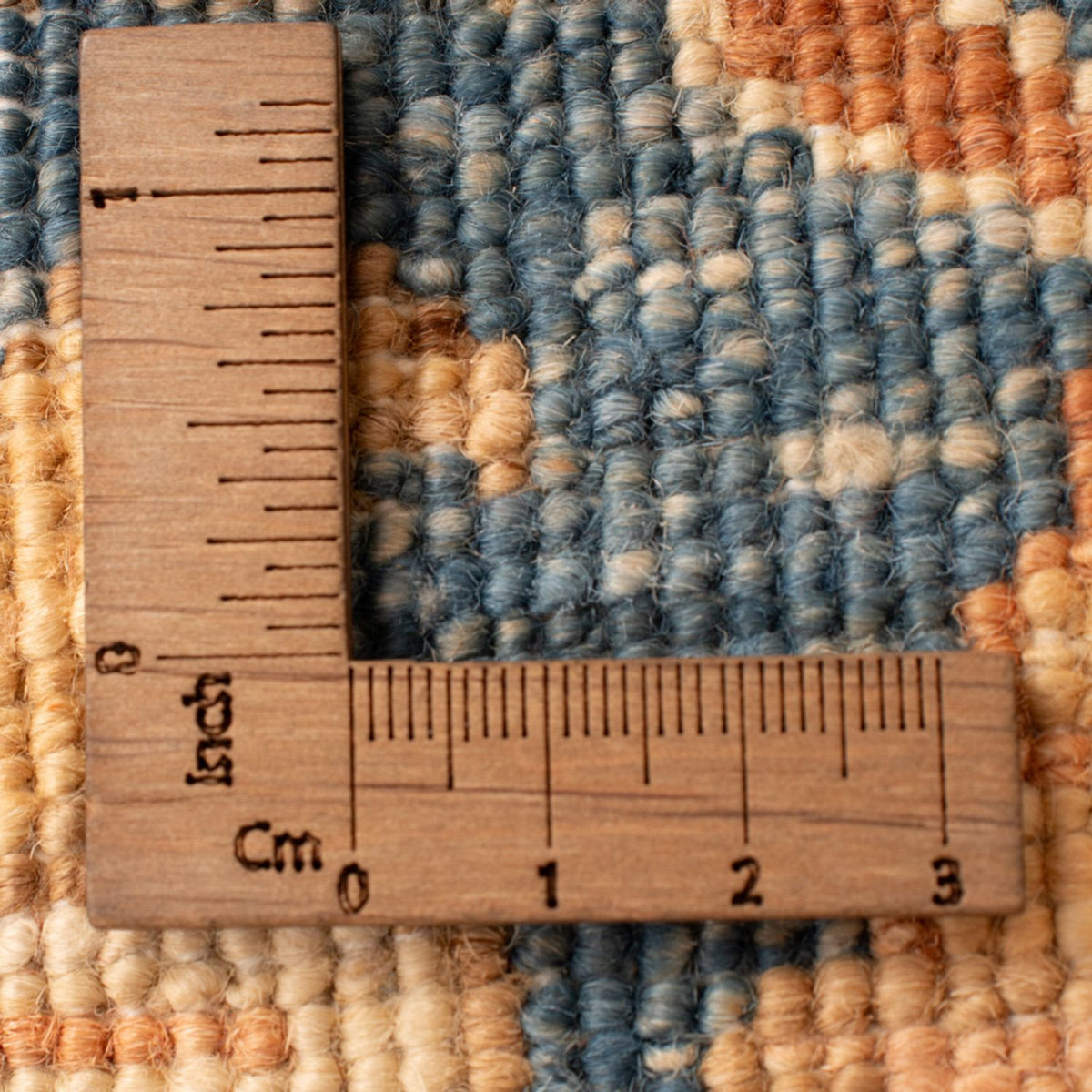 Alfombra Ziegler - 67 x 50 cm - azul petróleo