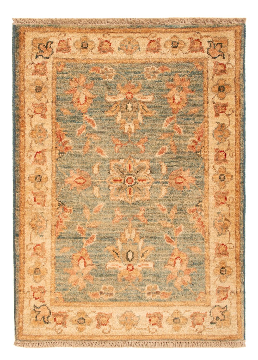 Alfombra Ziegler - 71 x 52 cm - turquesa