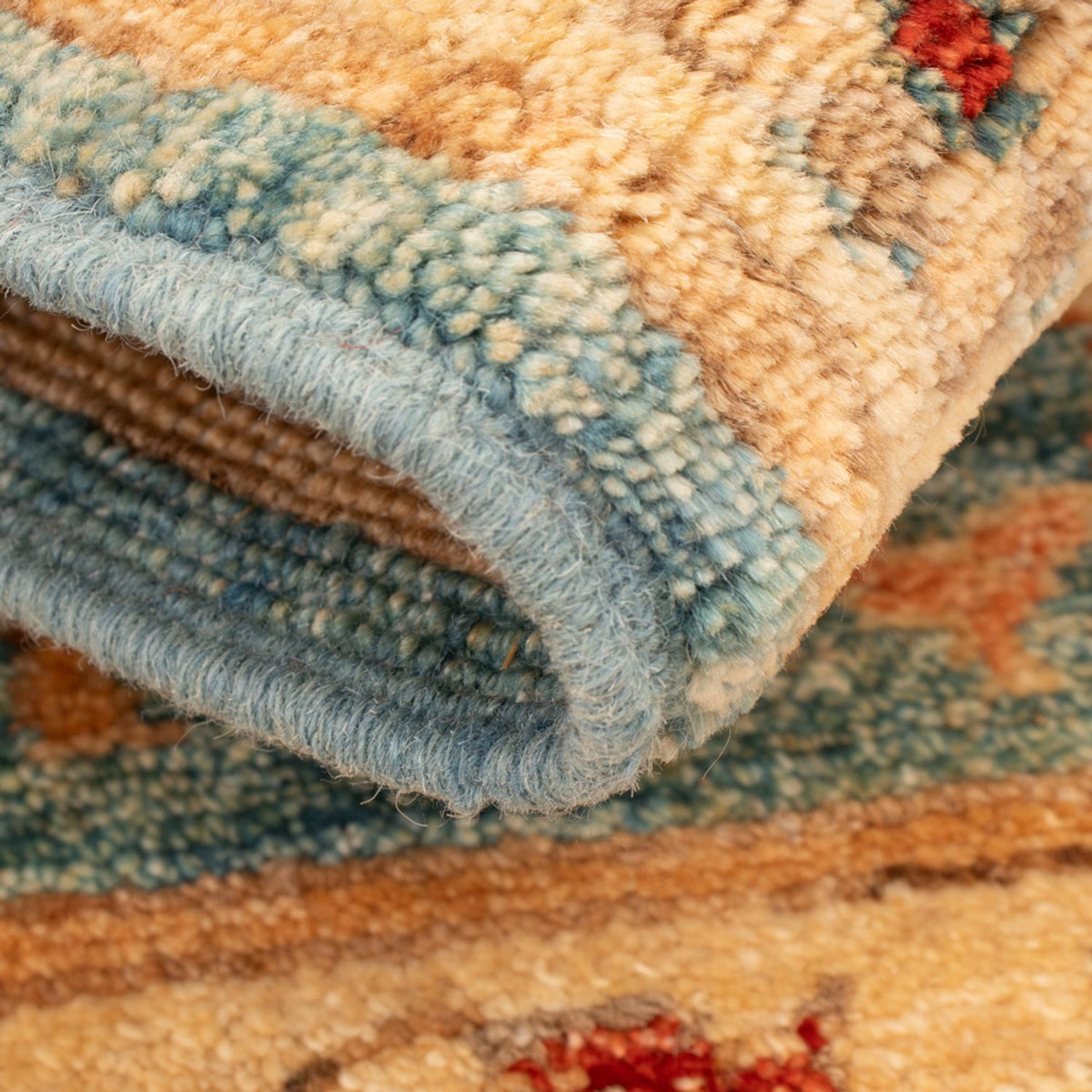 Alfombra Ziegler - 71 x 51 cm - turquesa