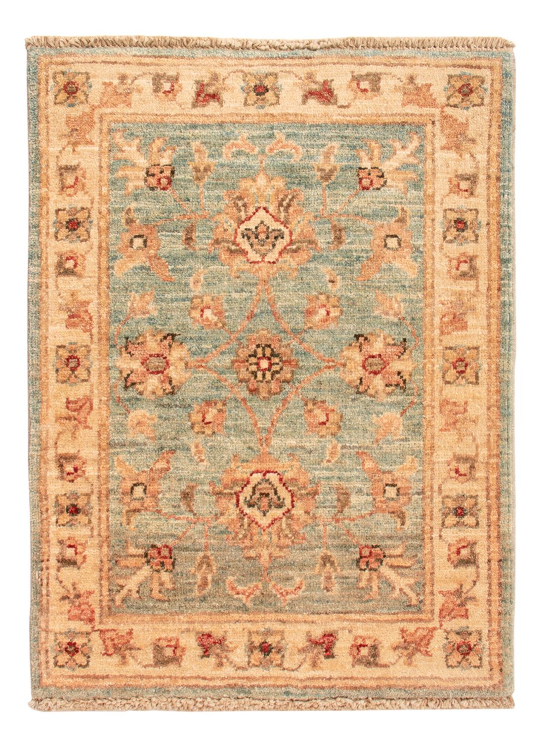 Alfombra Ziegler - 71 x 53 cm - turquesa