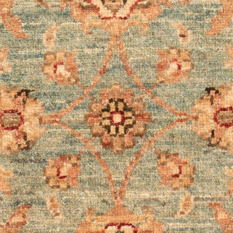 Alfombra Ziegler - 71 x 53 cm - turquesa