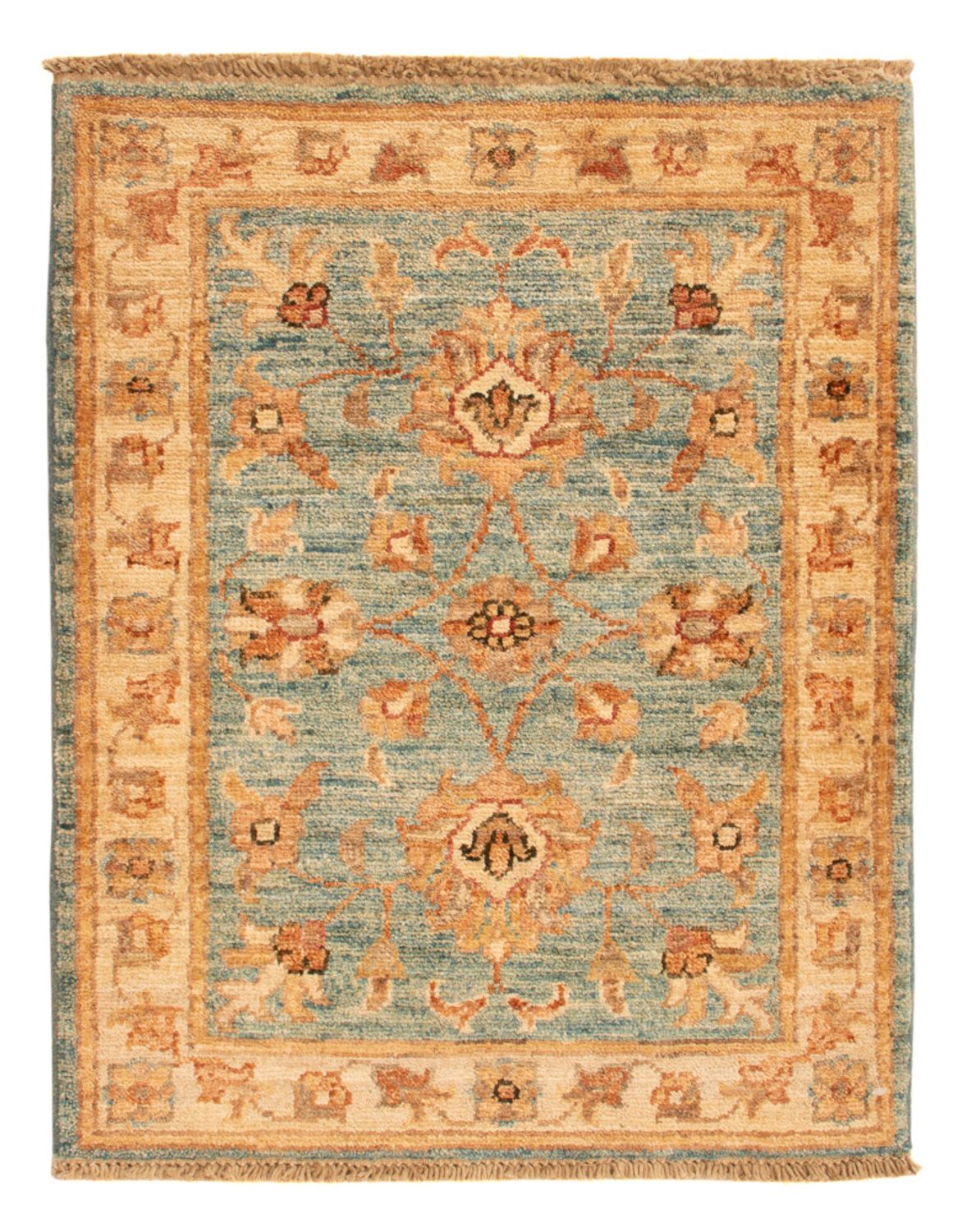 Alfombra Ziegler - 68 x 53 cm - turquesa