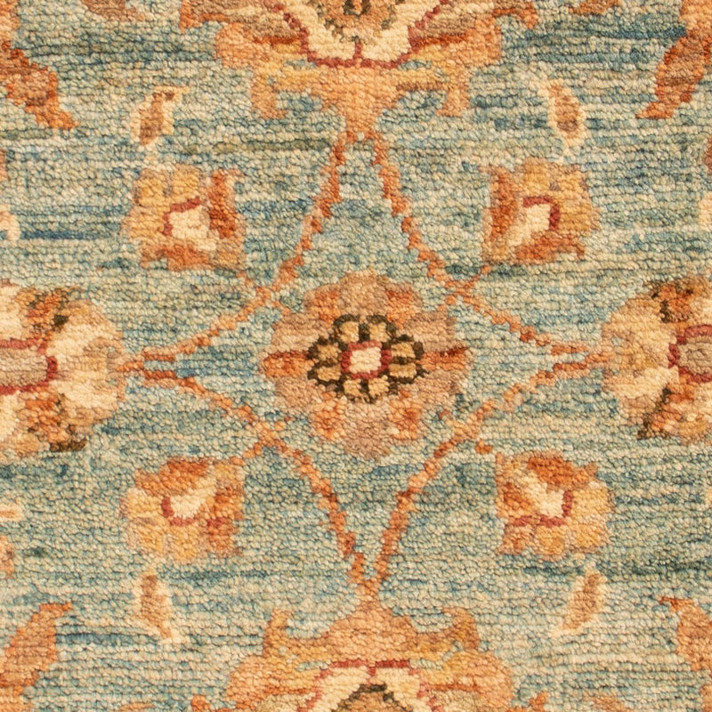 Alfombra Ziegler - 68 x 53 cm - turquesa