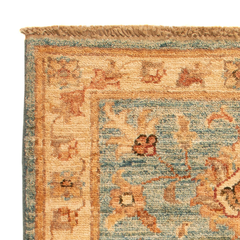 Alfombra Ziegler - 68 x 53 cm - turquesa