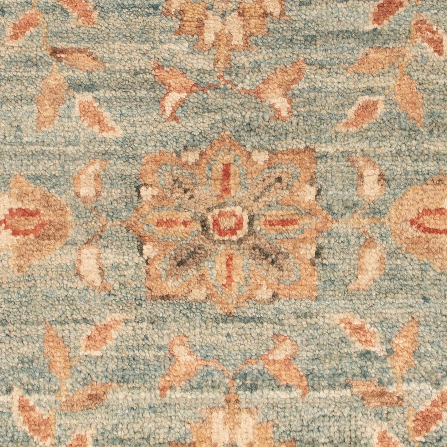 Alfombra Ziegler - 65 x 55 cm - turquesa