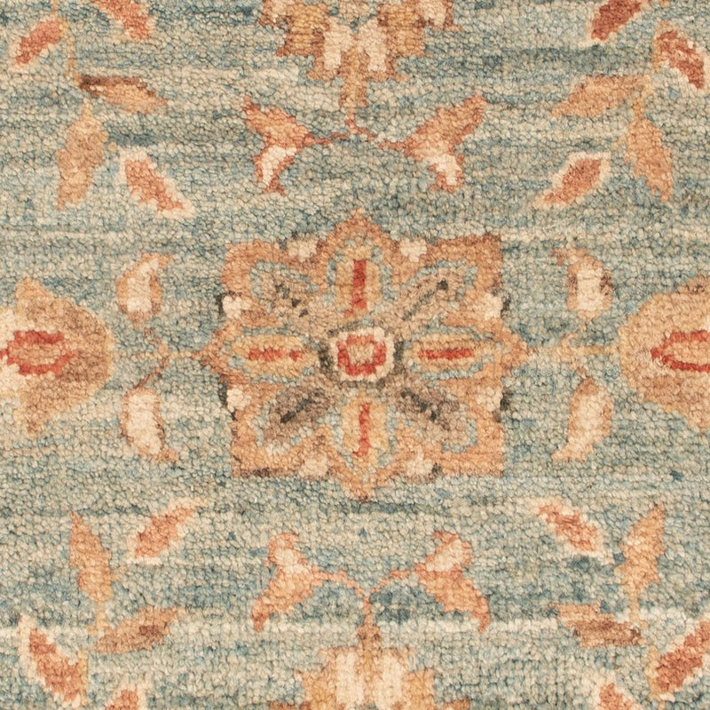 Alfombra Ziegler - 65 x 55 cm - turquesa