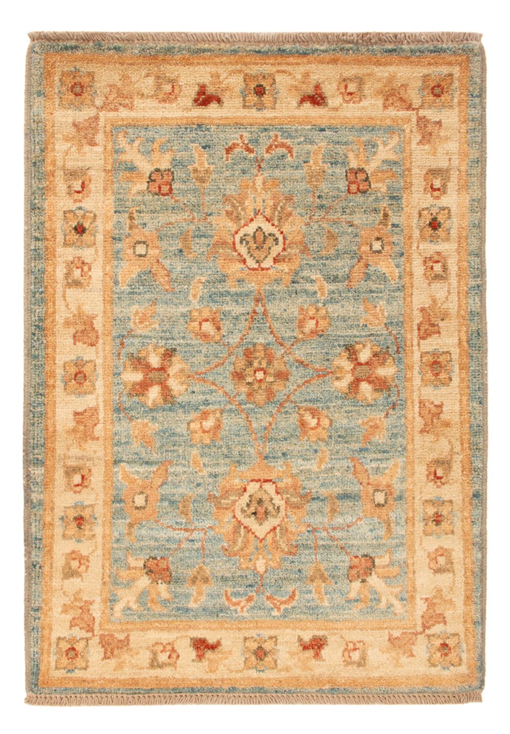 Alfombra Ziegler - 73 x 52 cm - turquesa