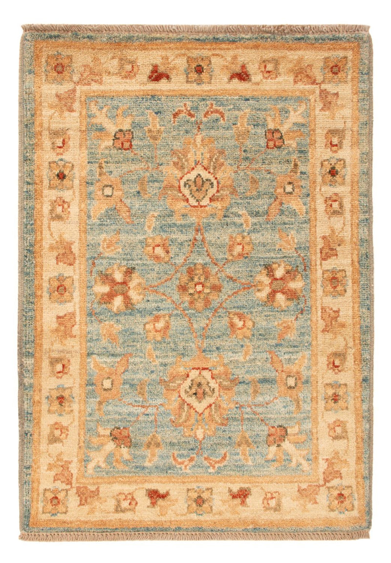 Alfombra Ziegler - 73 x 52 cm - turquesa