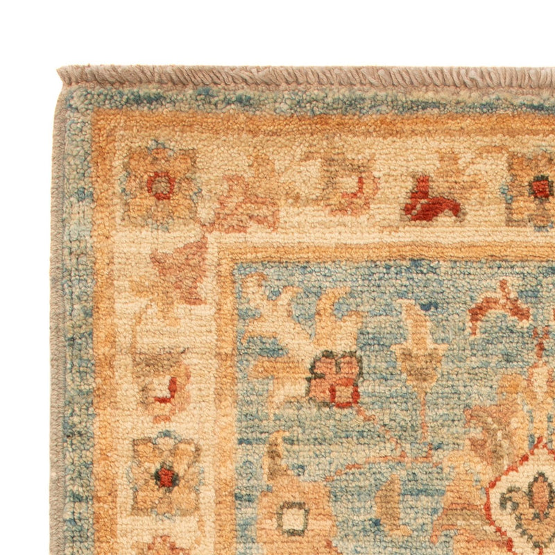 Alfombra Ziegler - 73 x 52 cm - turquesa