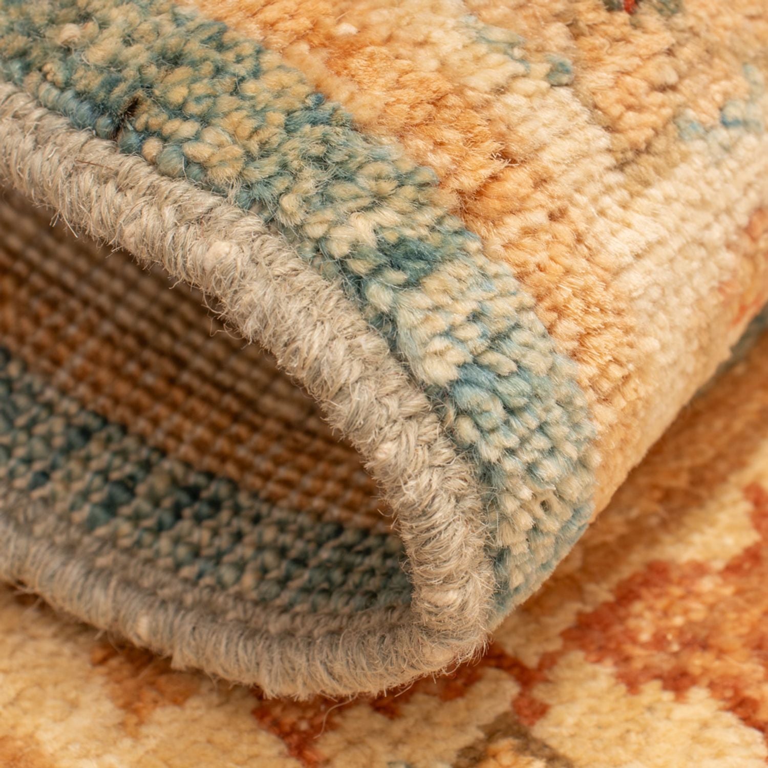 Alfombra Ziegler - 73 x 52 cm - turquesa