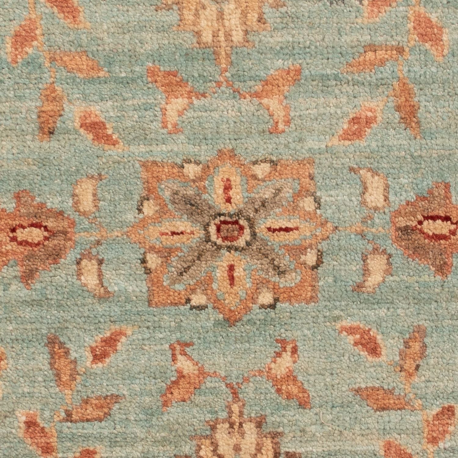 Alfombra Ziegler - 74 x 57 cm - azul claro