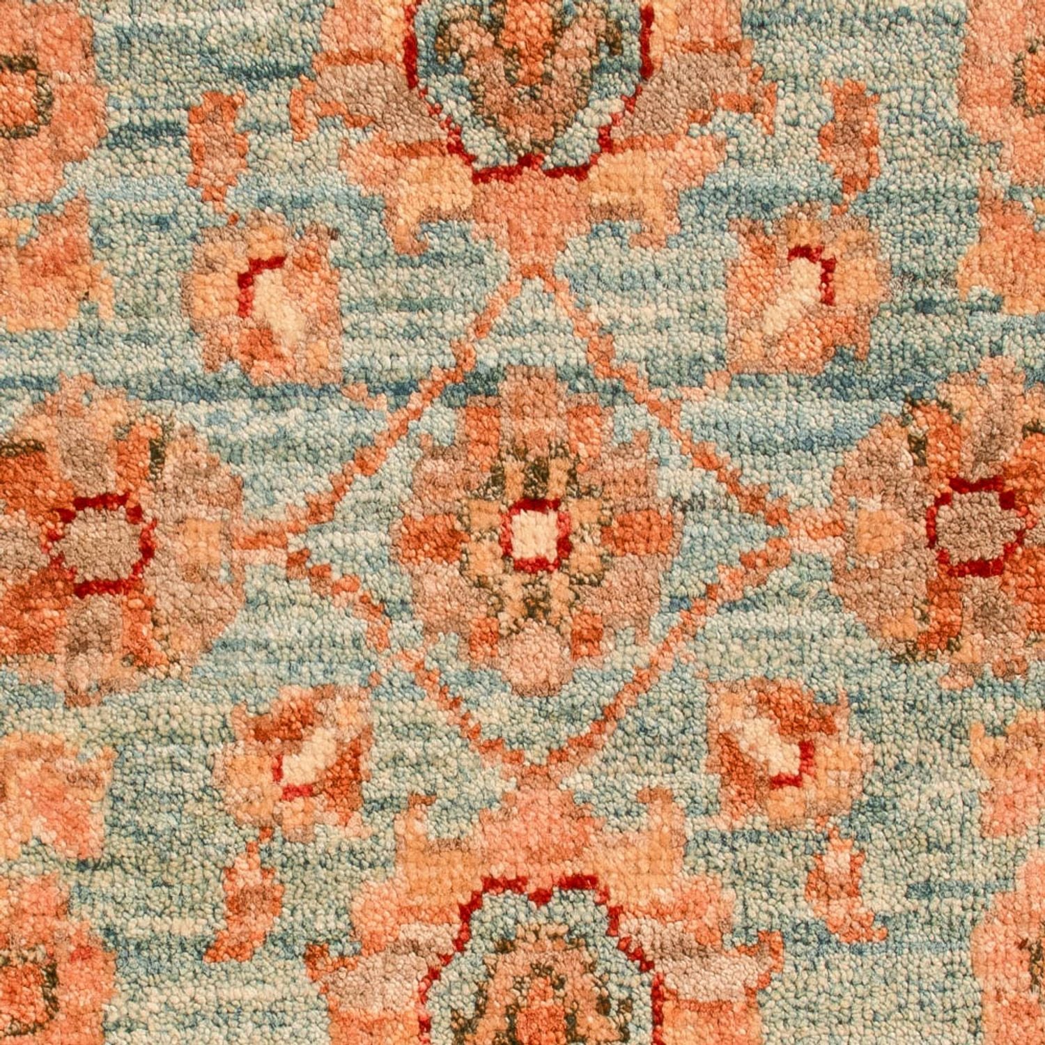Alfombra Ziegler - 70 x 53 cm - azul claro