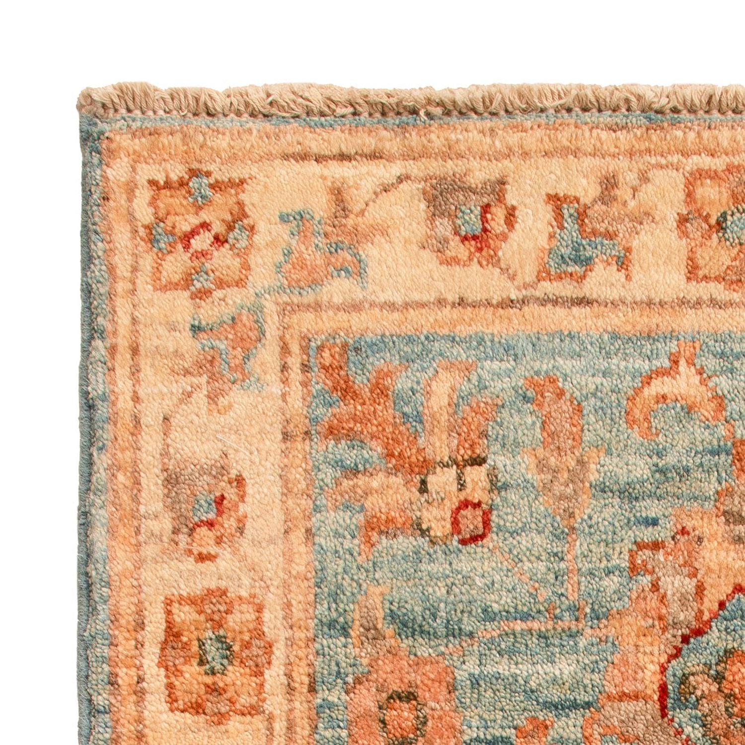 Alfombra Ziegler - 70 x 53 cm - azul claro