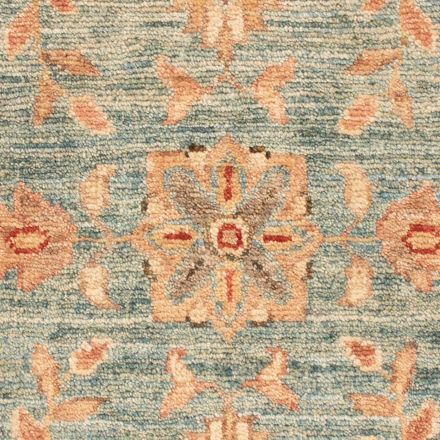 Alfombra Ziegler - 74 x 56 cm - turquesa