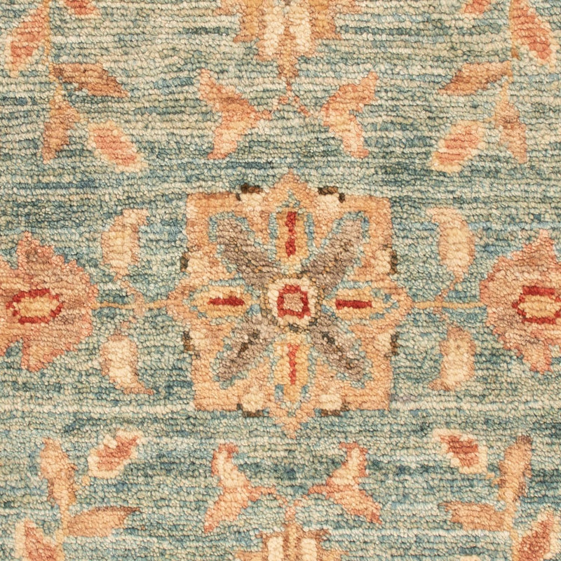 Alfombra Ziegler - 74 x 56 cm - turquesa