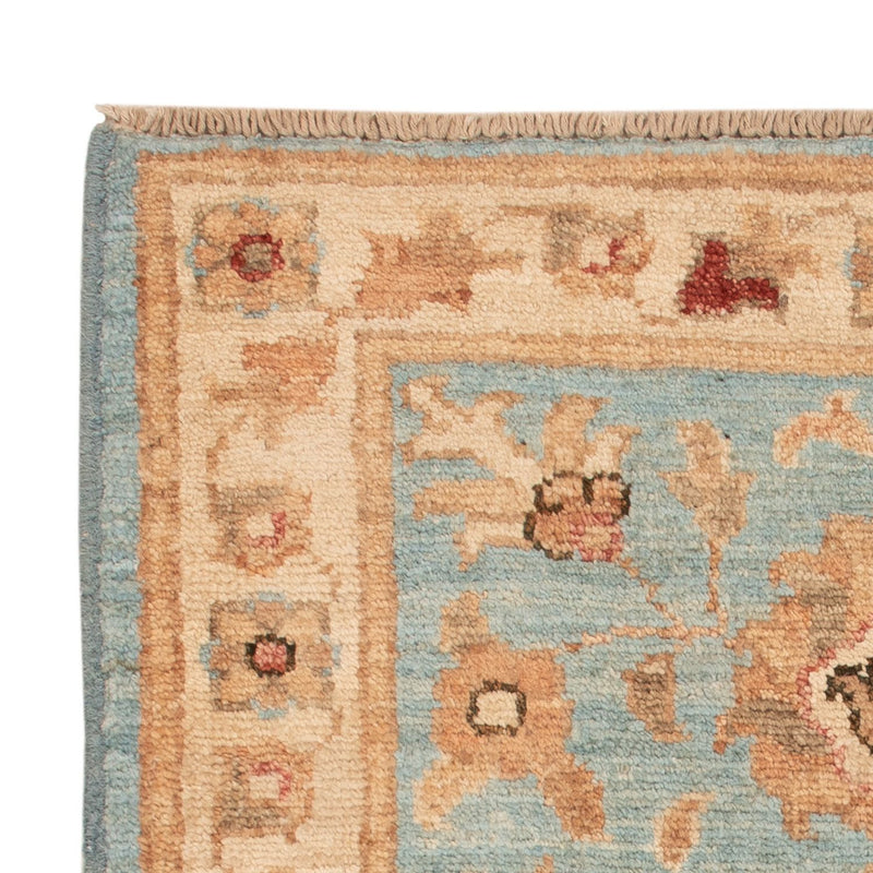Alfombra Ziegler - 69 x 54 cm - turquesa