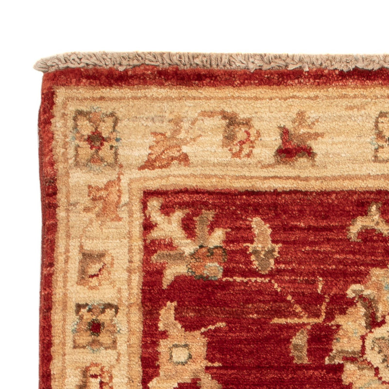 Alfombra Ziegler - 70 x 54 cm - rojo burdeos