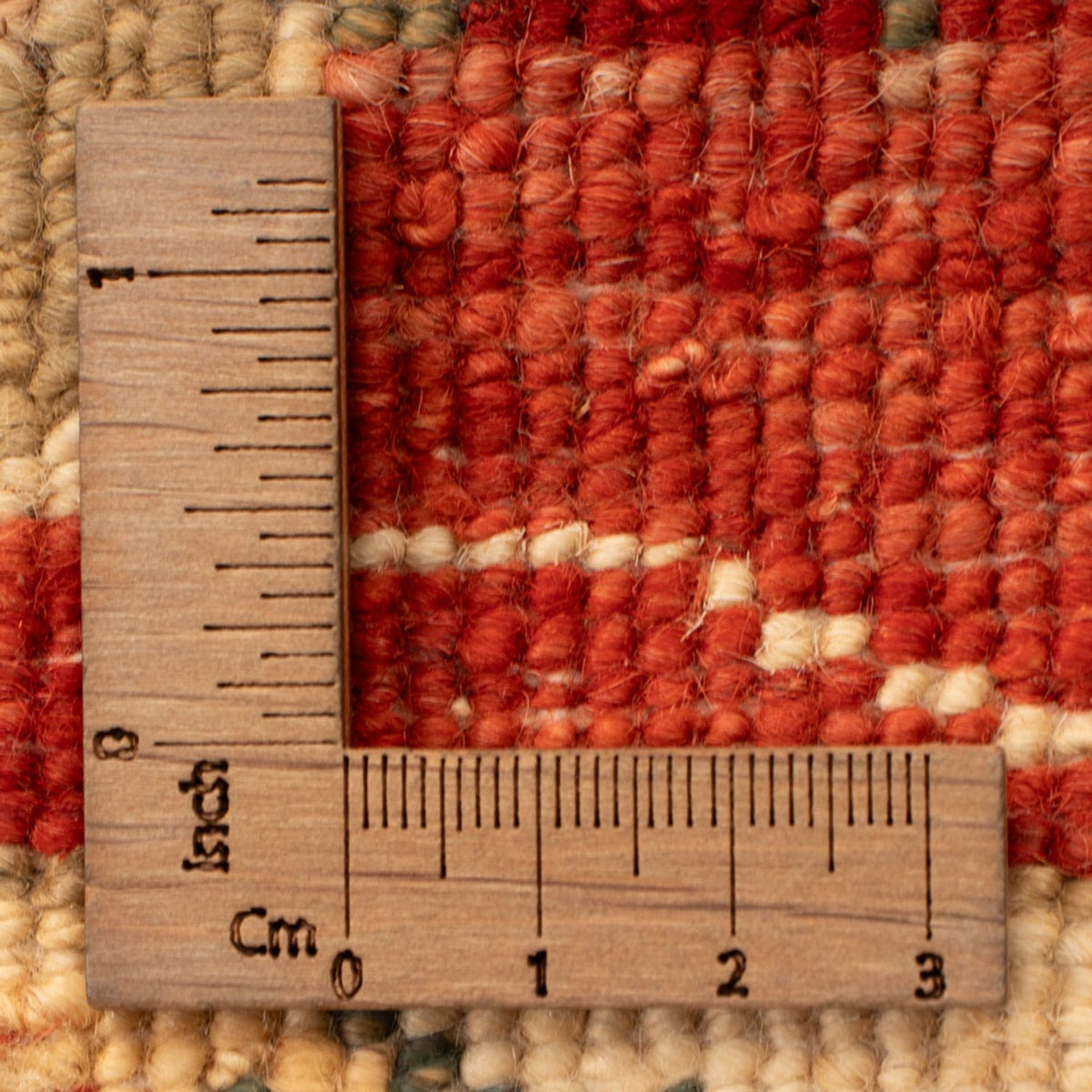 Alfombra Ziegler - 67 x 49 cm - rojo burdeos