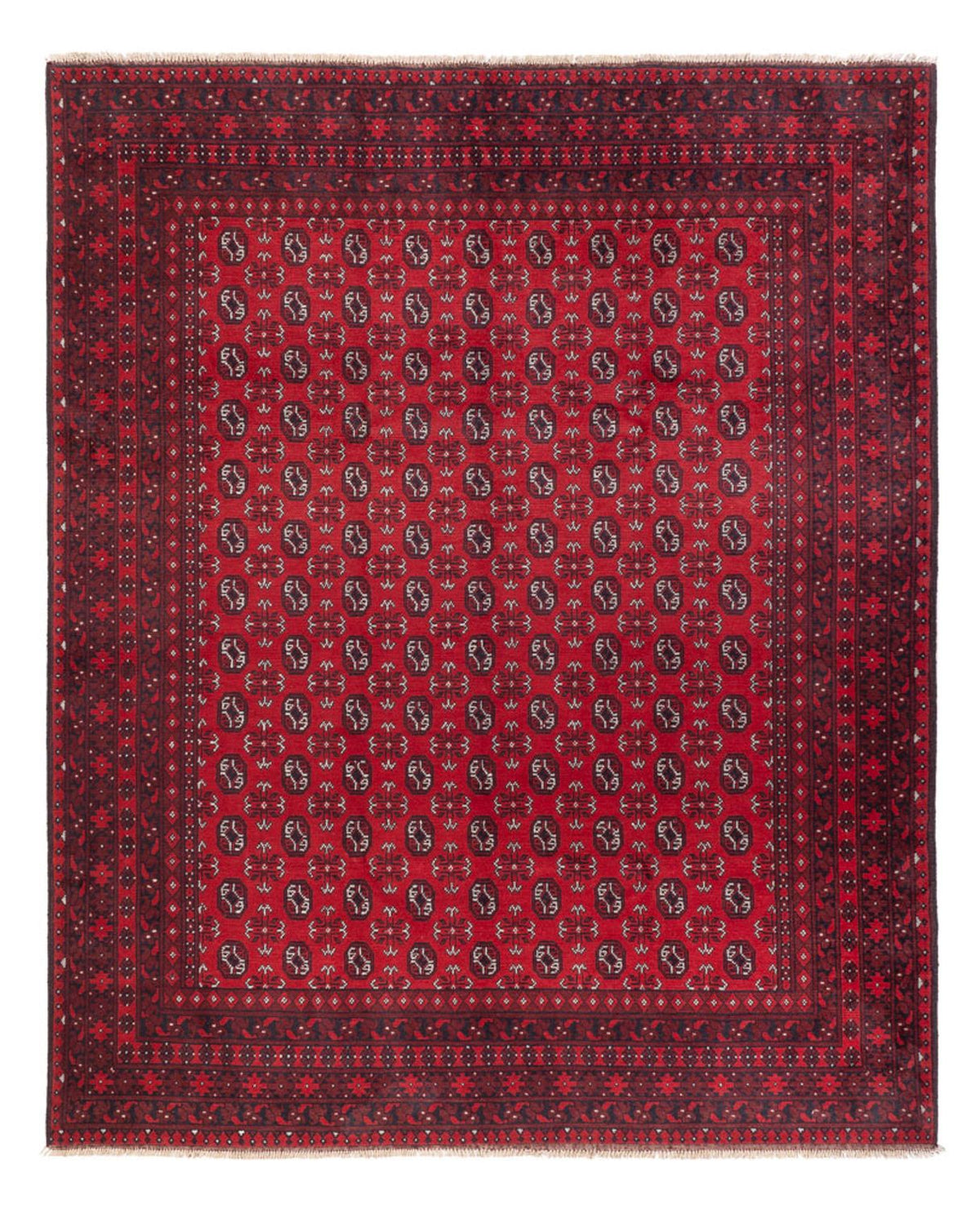 Alfombra afgana - Filpa - 302 x 245 cm - rojo