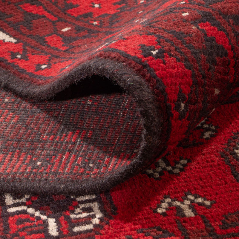 Alfombra afgana - Filpa - 302 x 245 cm - rojo