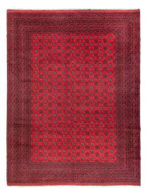 Alfombra afgana - Filpa - 404 x 304 cm - rojo
