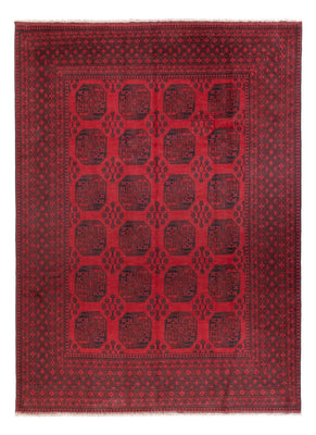 Alfombra afgana - Filpa - 346 x 246 cm - rojo
