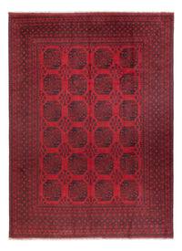 Alfombra afgana - Filpa - 346 x 246 cm - rojo