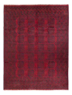 Alfombra afgana - Filpa - 343 x 252 cm - rojo