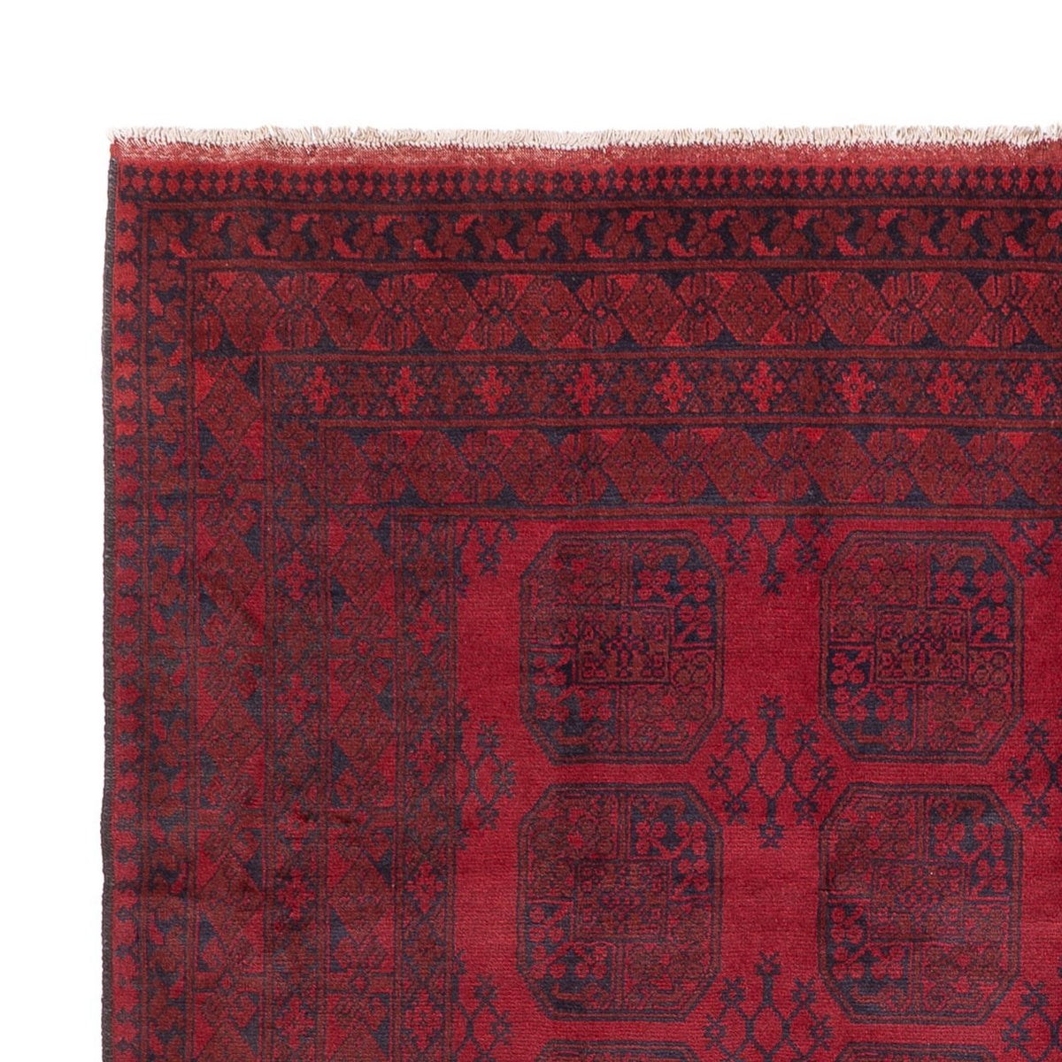 Alfombra afgana - Filpa - 343 x 252 cm - rojo