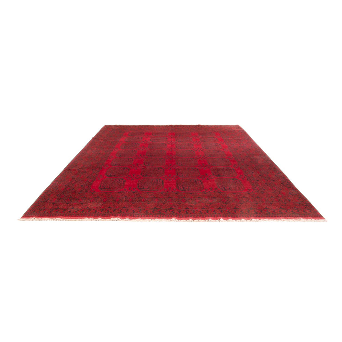 Alfombra afgana - Filpa - 343 x 252 cm - rojo