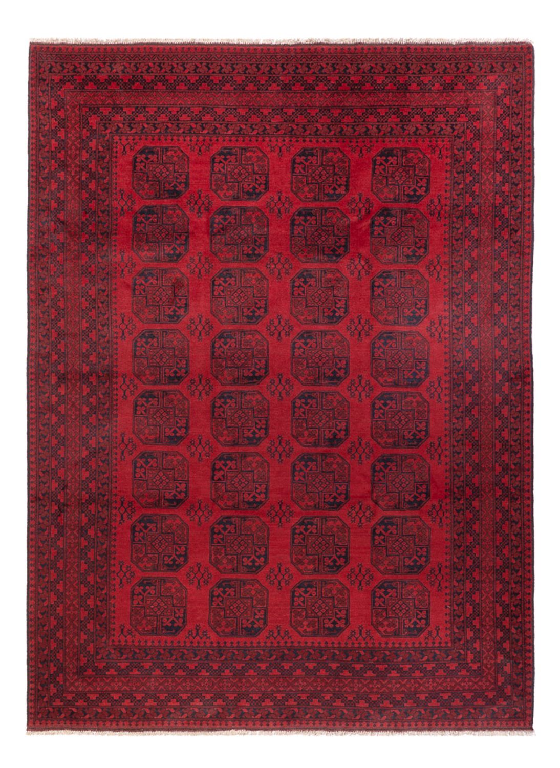 Alfombra afgana - Filpa - 345 x 255 cm - rojo