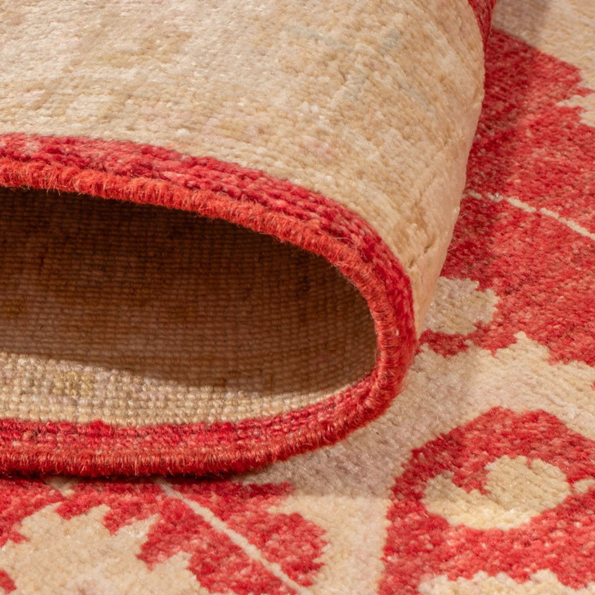 Alfombra de pasillo Alfombra Ziegler - 247 x 80 cm - rojo