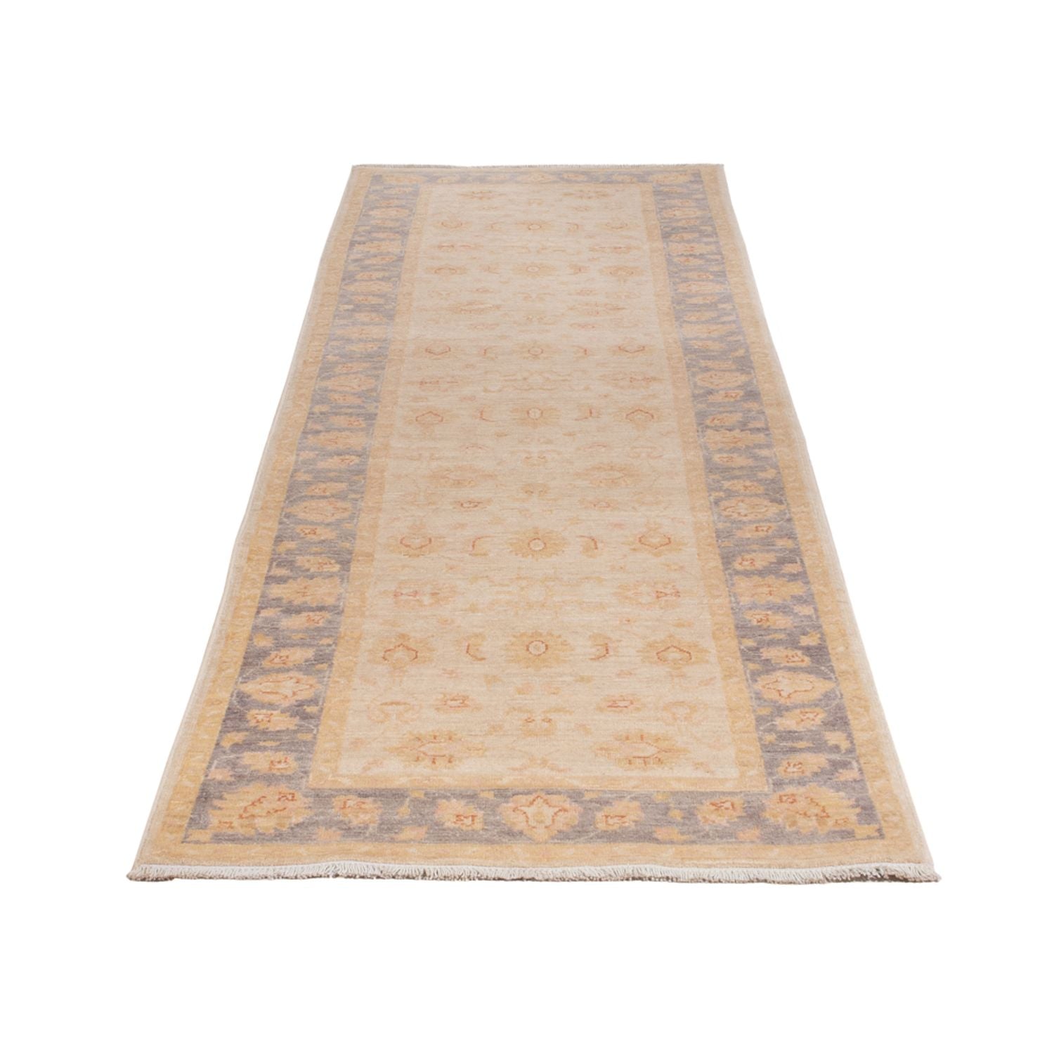 Alfombra de pasillo Alfombra Ziegler - 299 x 85 cm - crema