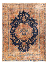 Alfombra Vintage - 387 x 286 cm - azul oscuro
