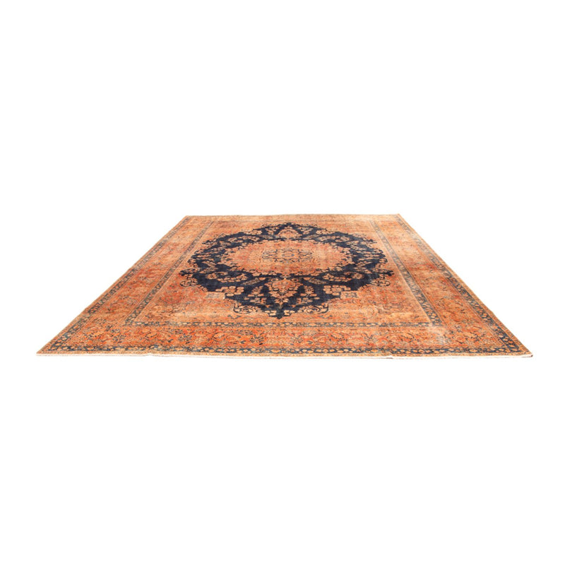 Alfombra Vintage - 387 x 286 cm - azul oscuro