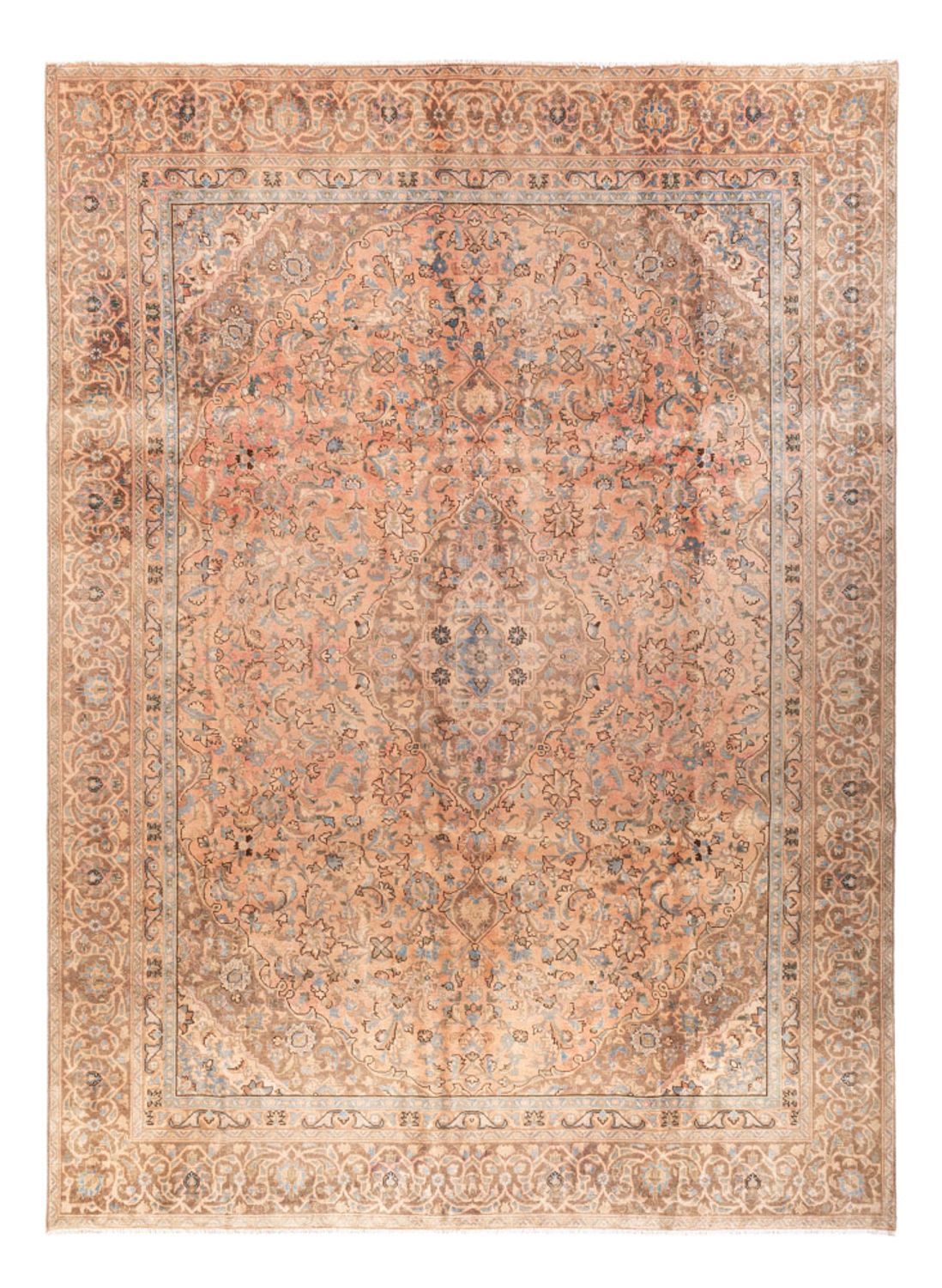 Alfombra Vintage - 362 x 263 cm - beige oscuro
