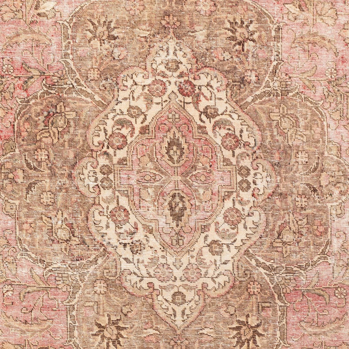 Alfombra Vintage - 419 x 300 cm - beige oscuro