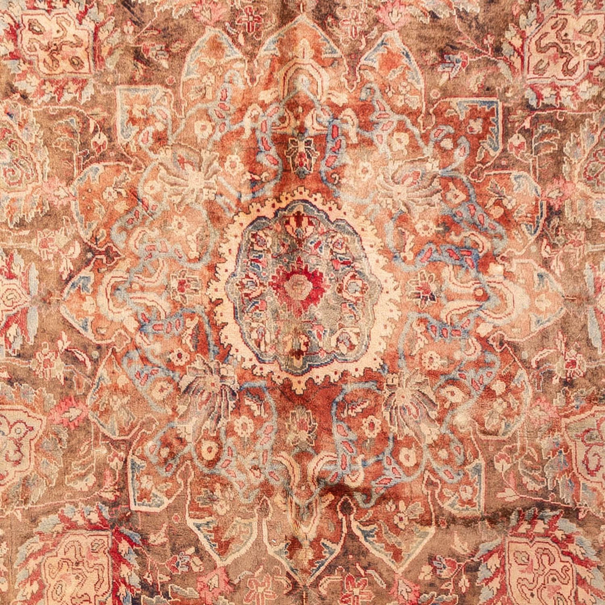 Alfombra Vintage - 412 x 300 cm - beige oscuro