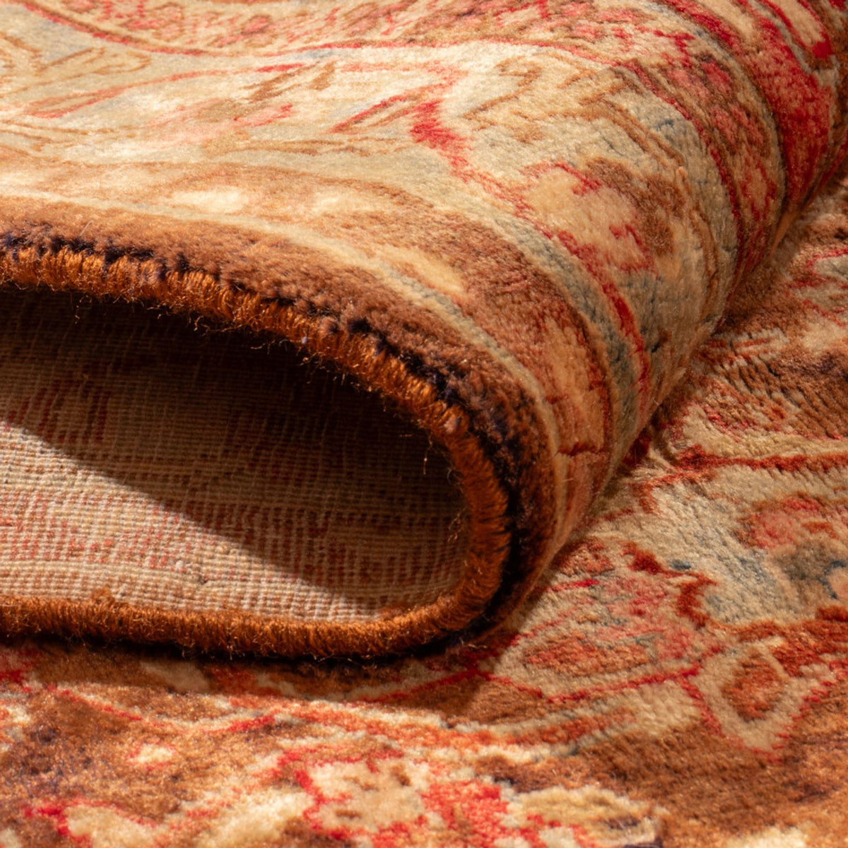 Alfombra Vintage - 412 x 300 cm - beige oscuro