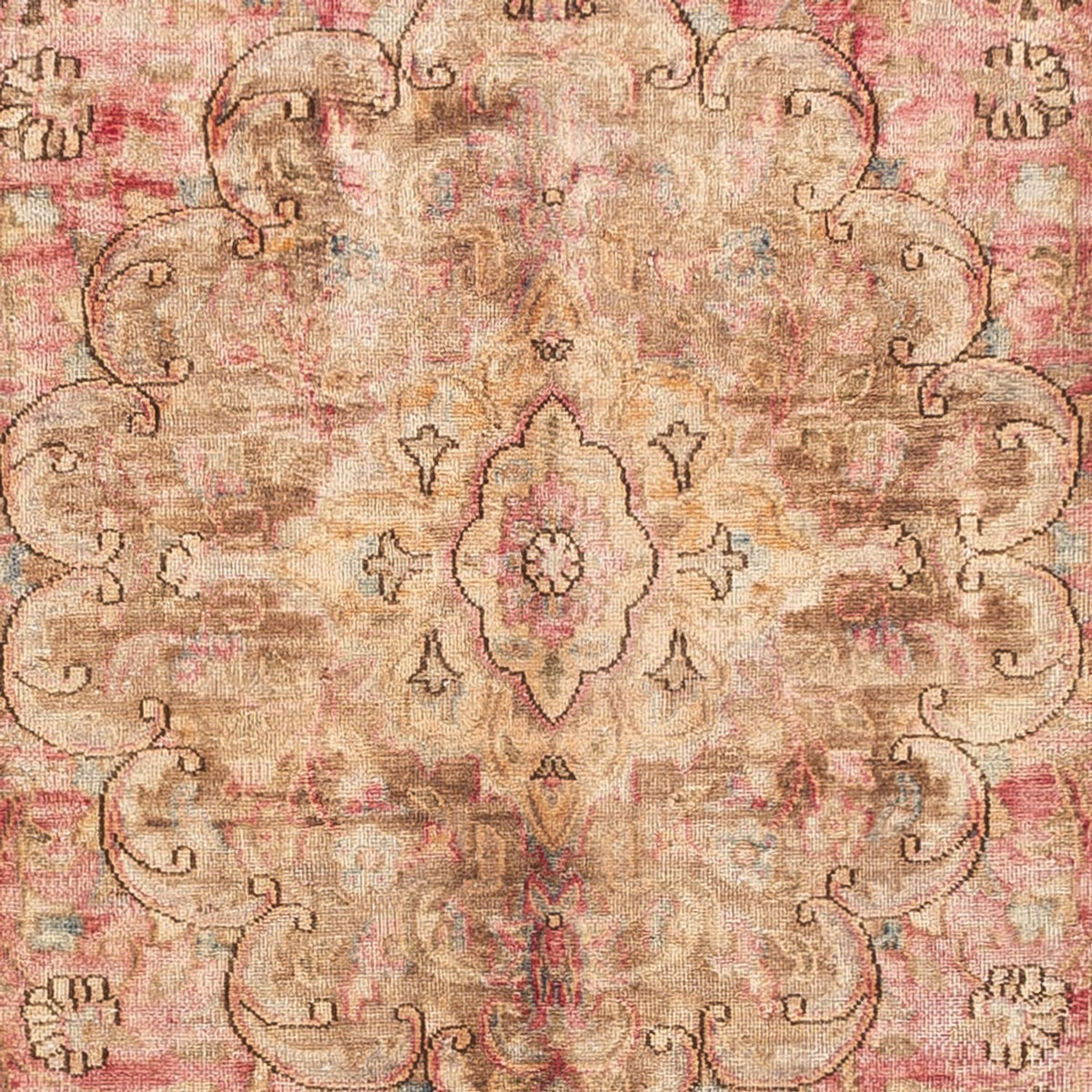 Alfombra Vintage - 333 x 239 cm - beige oscuro