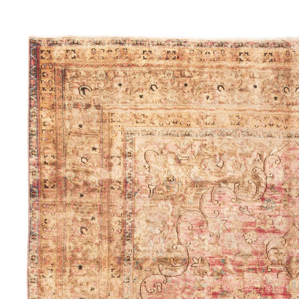 Alfombra Vintage - 333 x 239 cm - beige oscuro