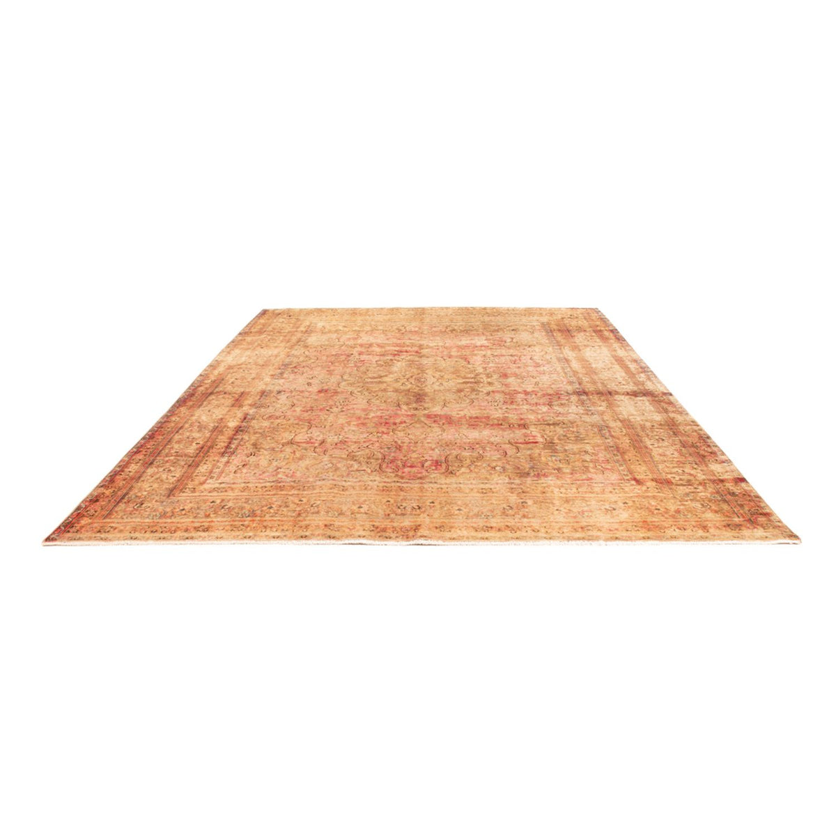 Alfombra Vintage - 333 x 239 cm - beige oscuro