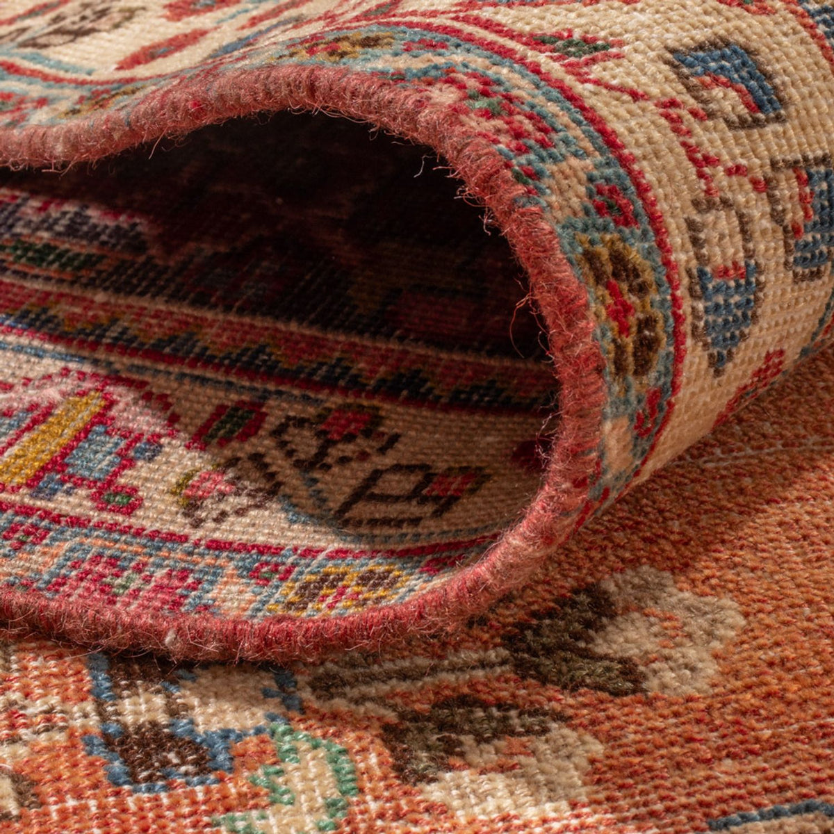 Alfombra Vintage - 383 x 290 cm - óxido