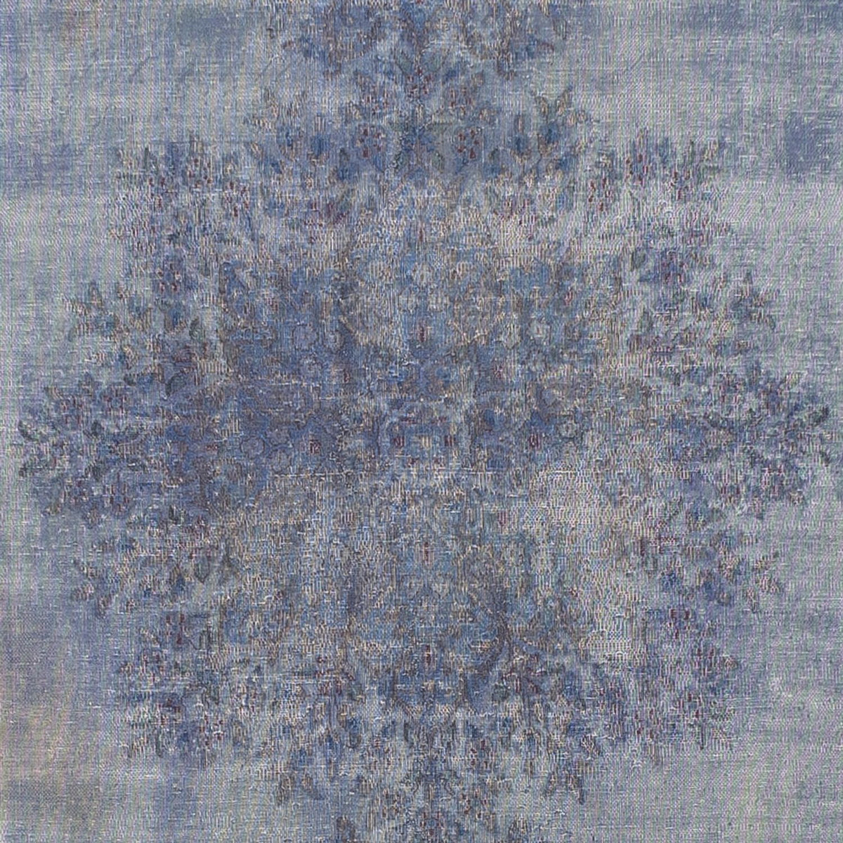 Alfombra Vintage - 355 x 266 cm - azul oscuro