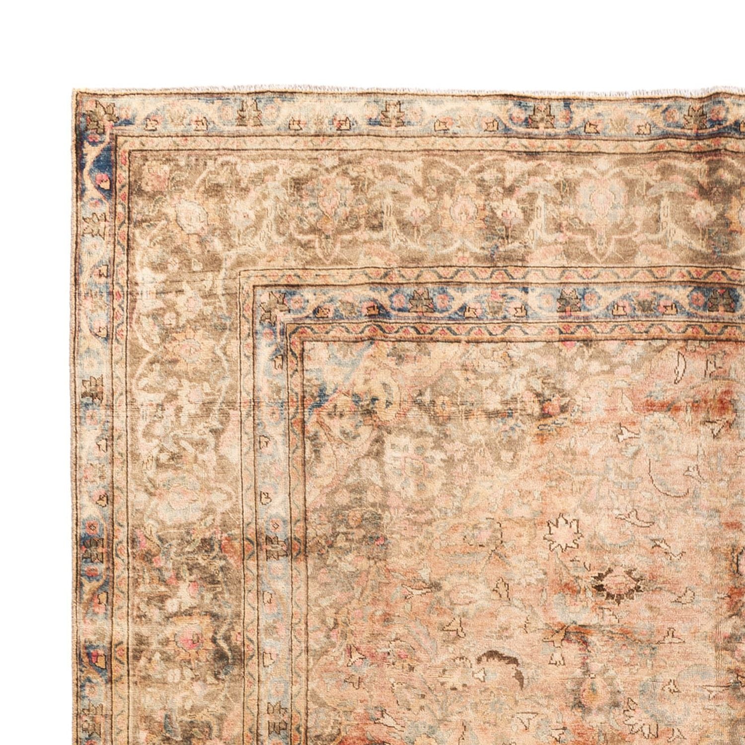 Alfombra Vintage - 368 x 281 cm - beige oscuro
